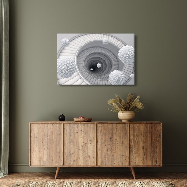 Tablou cu abstracție 3D (90x60 cm)
