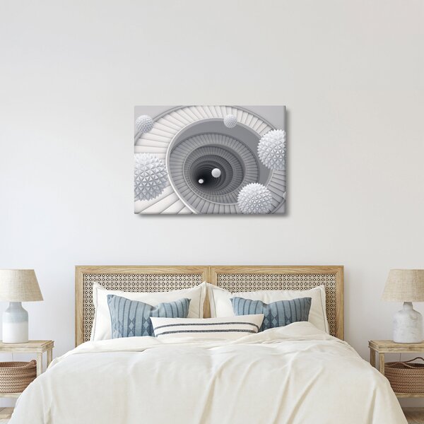 Tablou cu abstracție 3D (70x50 cm)