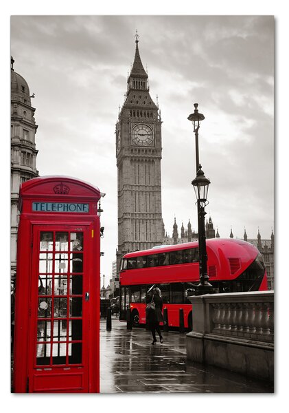 Tablou pe pe sticlă Big Ben, Londra