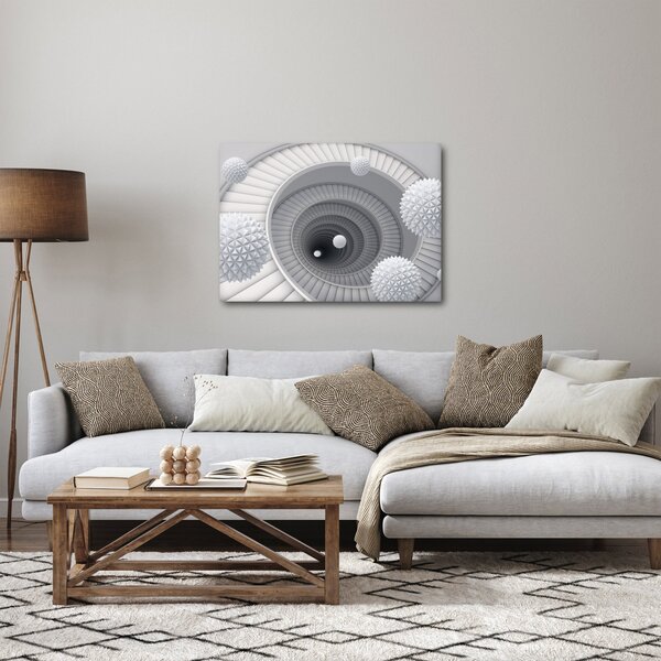 Tablou cu abstracție 3D (70x50 cm)