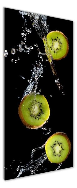 Tablou pe pe sticlă kiwi