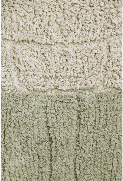 Covor pentru copii bej lavabil/țesut manual din bumbac 110x130 cm Sea Turtle – Lorena Canals