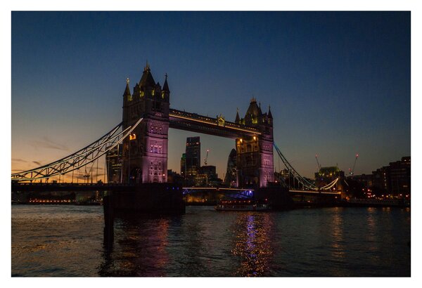 Tablou - Tower bridge (90x60 cm)