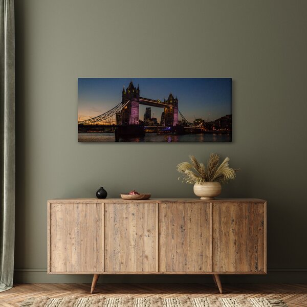 Tablou - Tower bridge (120x50 cm)