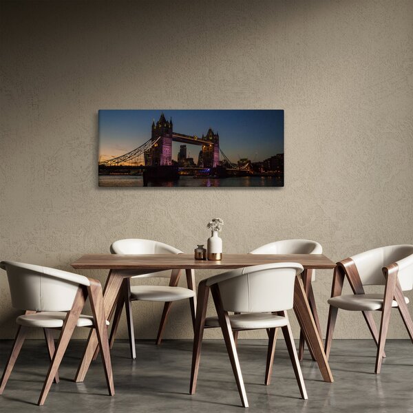 Tablou - Tower bridge (120x50 cm)