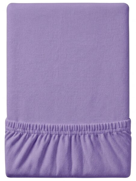 Cearsaf Jersey EXCLUSIVE cu elastic mov deschis 160x200 cm