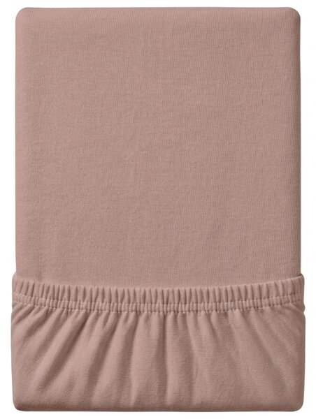 Cearsaf jersey EXCLUSIVE maro deschis 180x200 cm, 100% bumbac