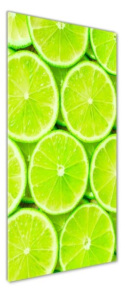 Tablou din Sticlă Lămâie verde