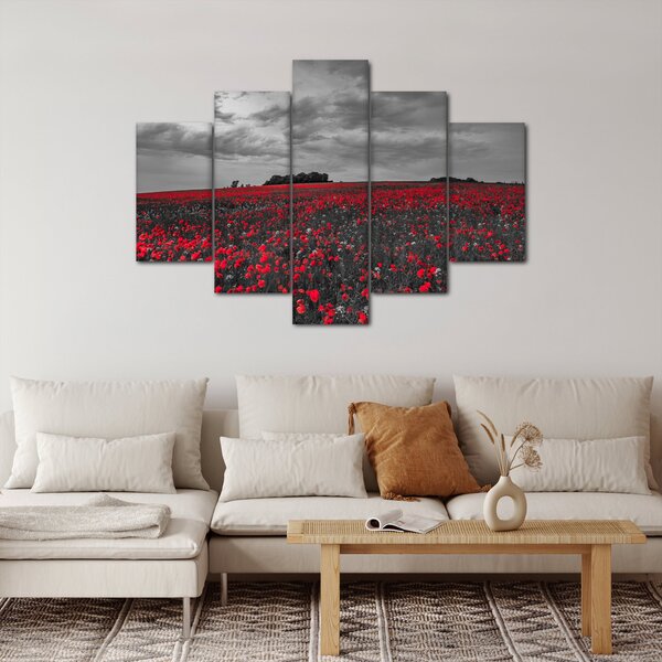 Tablou cu maci (150x105 cm)