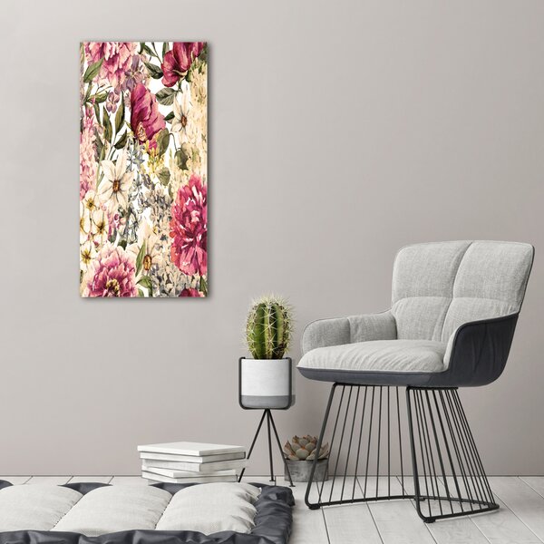 Imprimare tablou canvas model floral