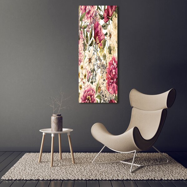 Imprimare tablou canvas model floral