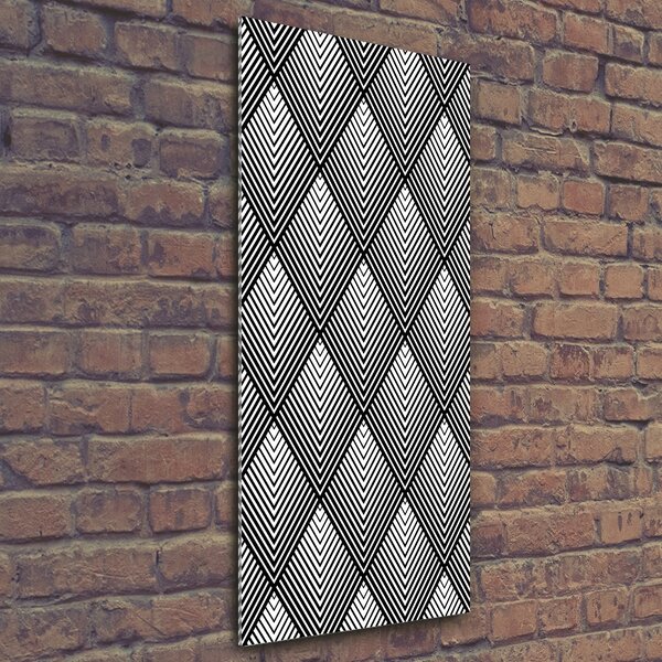 Tablou acrilic fundal geometrică