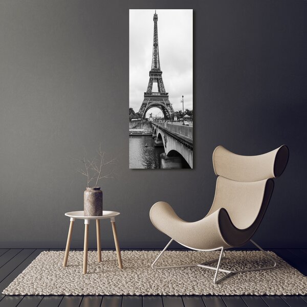Fotografie imprimată pe sticlă Turnul Eiffel din Paris