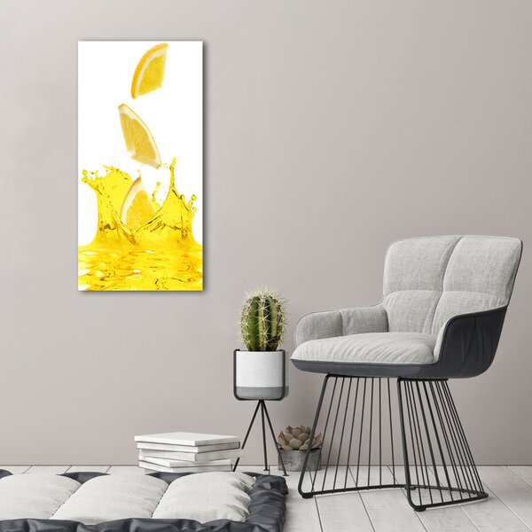 Tablou canvas suc de lămâie
