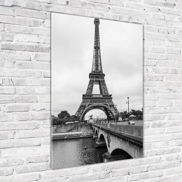 Fotografie imprimată pe sticlă Turnul Eiffel din Paris