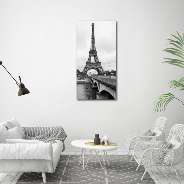 Fotografie imprimată pe sticlă Turnul Eiffel din Paris