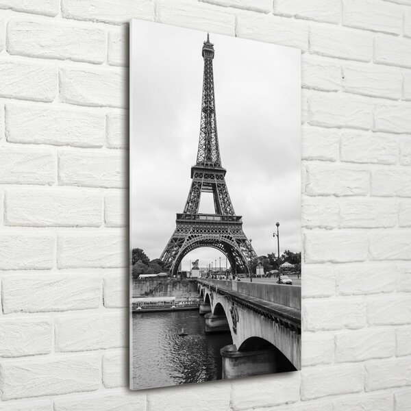 Fotografie imprimată pe sticlă Turnul Eiffel din Paris