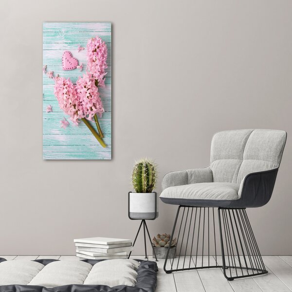Tablou canvas flori de liliac