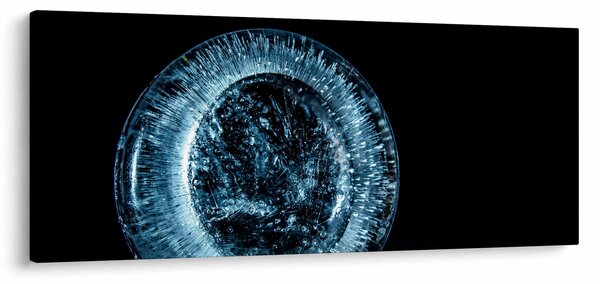 Tablou cu picături de gheață (120x50 cm)