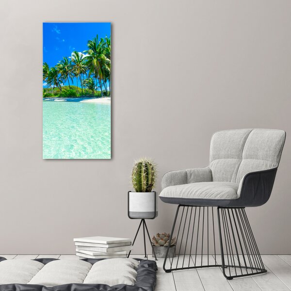 Pictură pe pânză plaja tropicala