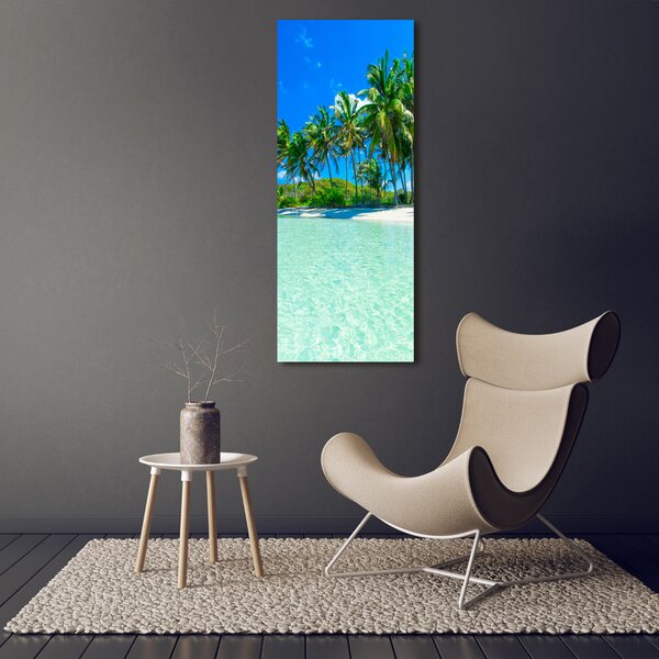 Pictură pe pânză plaja tropicala