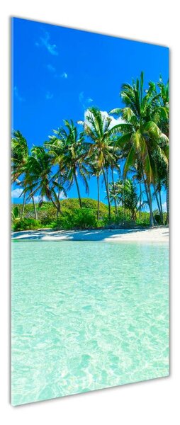Tablou din Sticlă plaja tropicala