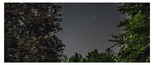 Tablou cu cerul nocturn (120x50 cm)