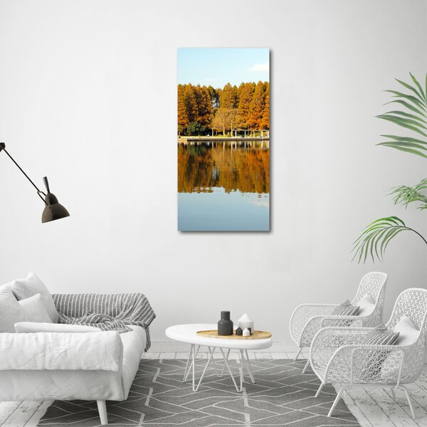 Imprimare tablou canvas Park din toamna