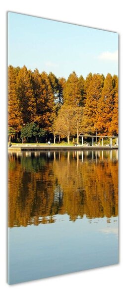 Fotografie imprimată pe sticlă Park din toamna