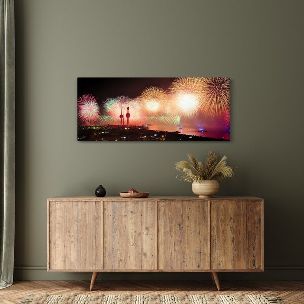Tablou cu artificii (120x50 cm)