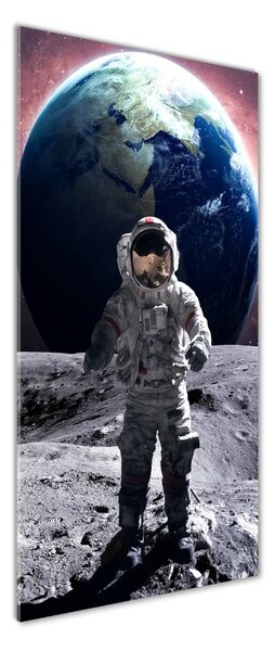 Tablou Printat Pe Sticlă Astronaut