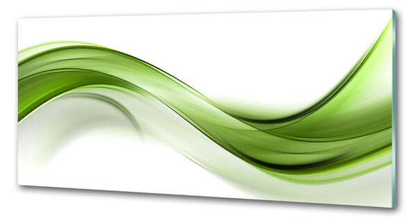 Panou de bucătărie undă verde