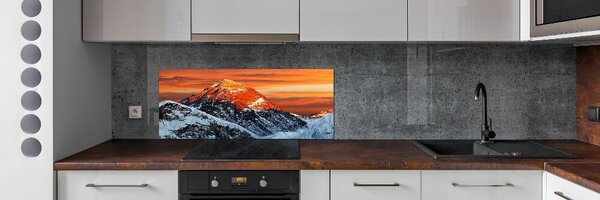 Sticlă pentru bucătărie Summit-ul Everest