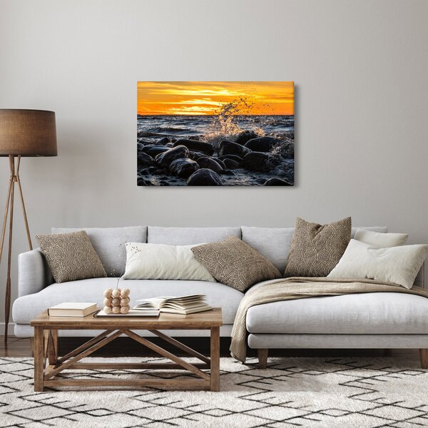 Tablou cu valurile mării (90x60 cm)