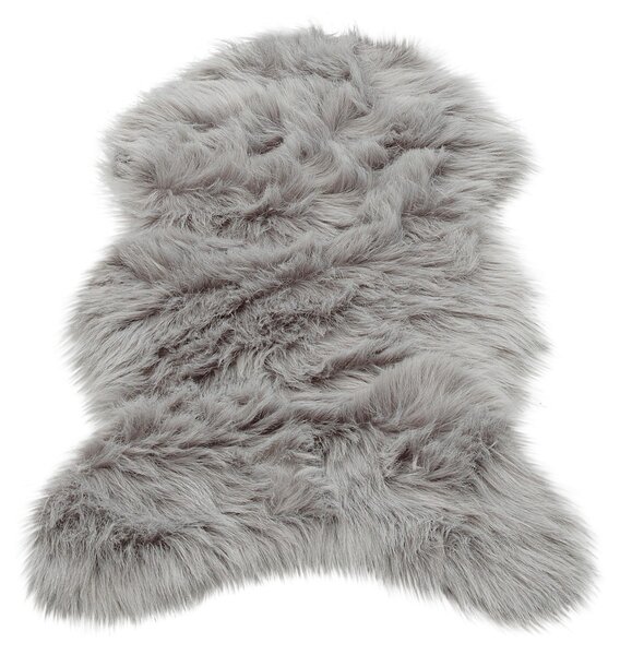 Covor Home affaire Valeria, blana artificiala, gri, 50/90 cm