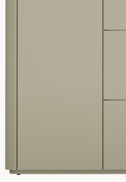 Comodă cu sertare Elivo 150 cm - eucalipt / stejar baltic dune