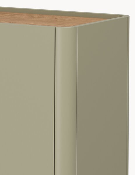 Comodă cu sertare Elivo 150 cm - eucalipt / stejar baltic dune