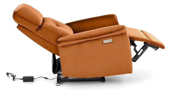 Fotoliu recliner Houston 1543, Tapiterie, 82x80x90cm, 38 kg