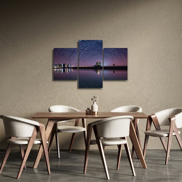 Tablou cu cerul nocturn și stele (90x60 cm)