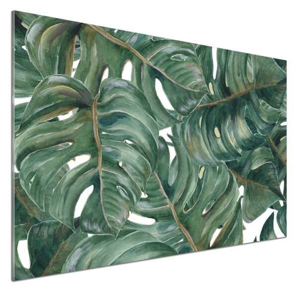 Panou sticla securizata bucatarie Monstera