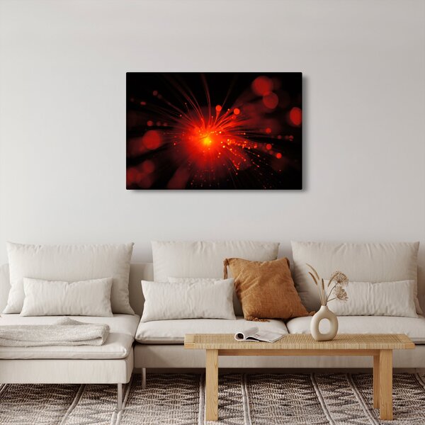 Tablou cu abstacție sclipire (90x60 cm)