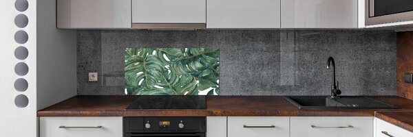 Panou sticla securizata bucatarie Monstera