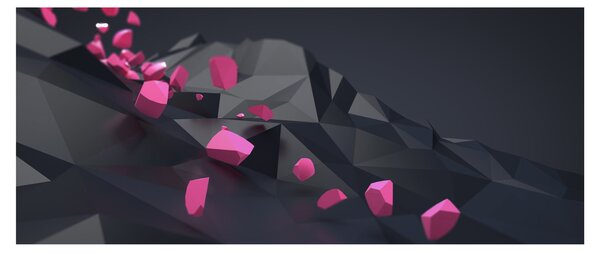 Tablou 3D abstracție (120x50 cm)