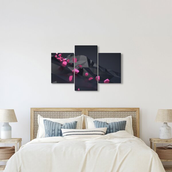 Tablou 3D abstracție (90x60 cm)