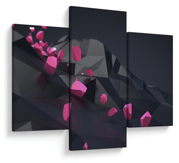 Tablou 3D abstracție (90x60 cm)