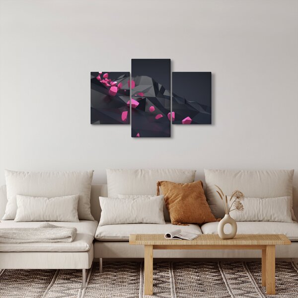 Tablou 3D abstracție (90x60 cm)