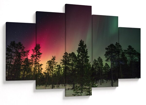 Tablou cu Northern Lights (150x105 cm)