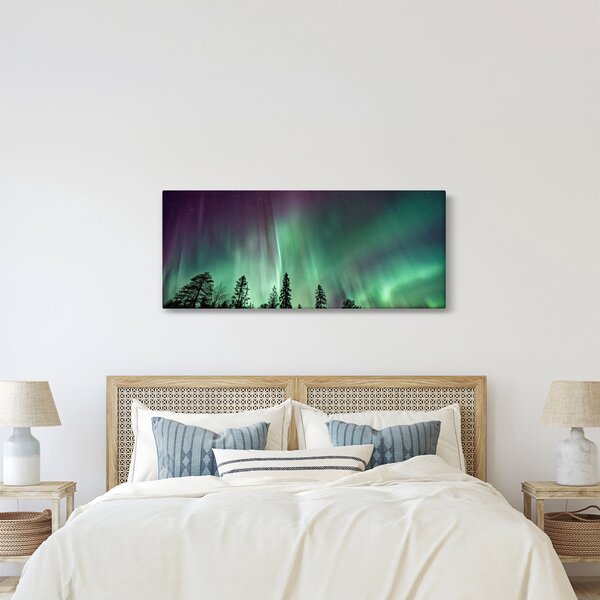 Tablou cu Northern Lights (120x50 cm)
