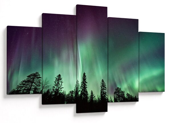Tablou cu Northern Lights (150x105 cm)