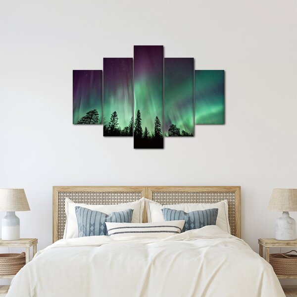 Tablou cu Northern Lights (150x105 cm)